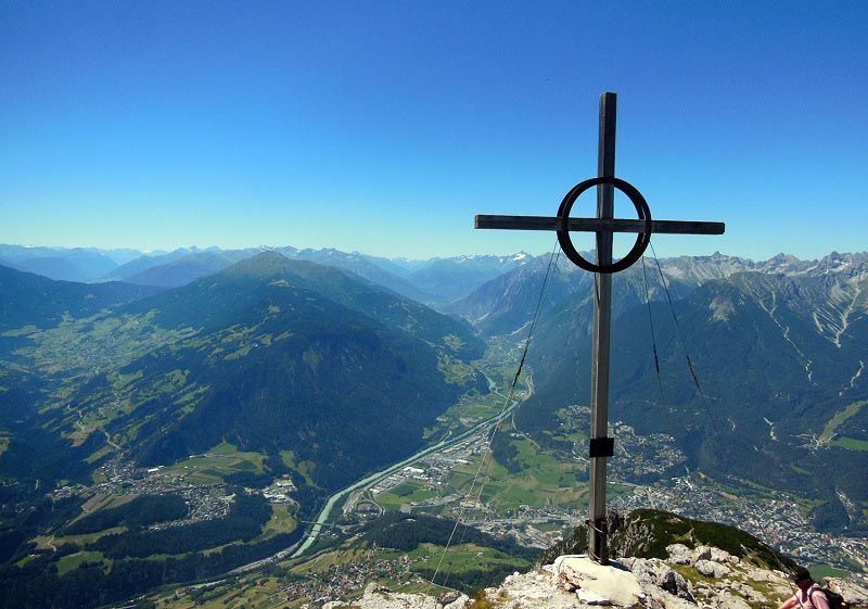 summit cross on the Kreuzjoch